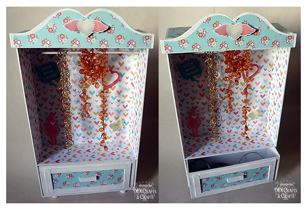 Mini closet to doll or bijoux