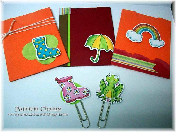 Mini Envelopes and Paper Clips