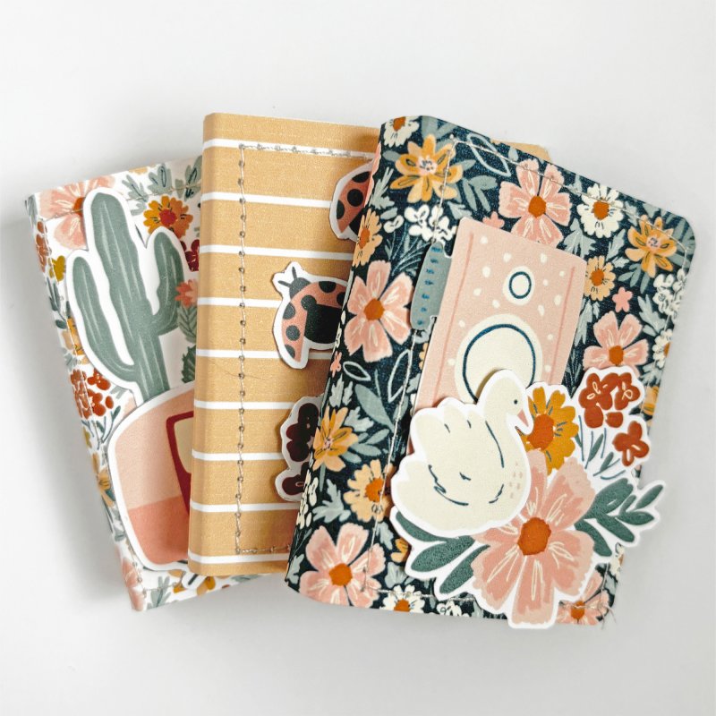 Mini Flip Books using En Route Collection