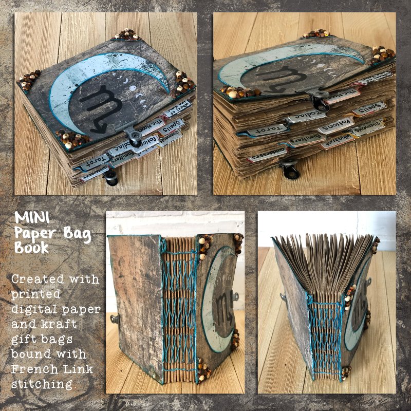 Mini Paper Bag Book