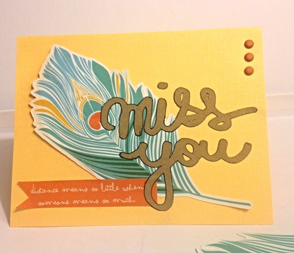 Miss You Card (hybrid)