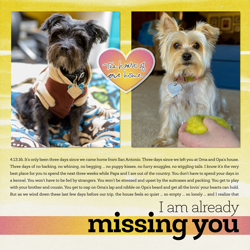 Missing You (Style Challenge April 2016)