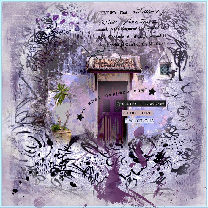 Mixed Media Challenge-May 2019-Rachel Jefferies-Door To The Future