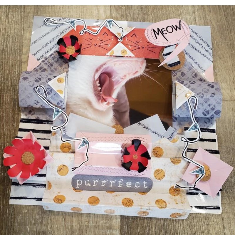 Mixed Media Meow