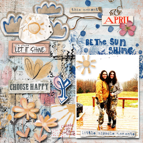 Mixed Media Monthly April Main Kit