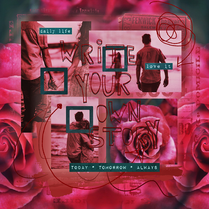 Mixed Media Monthly-November-Living Life On Your Own Terms