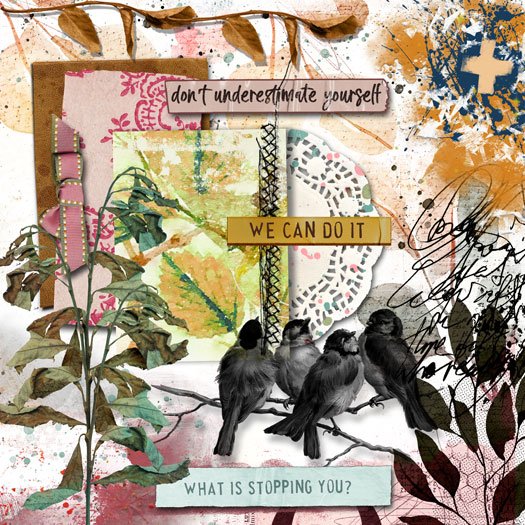 Mixed Media Monthly - What Holds You Back?