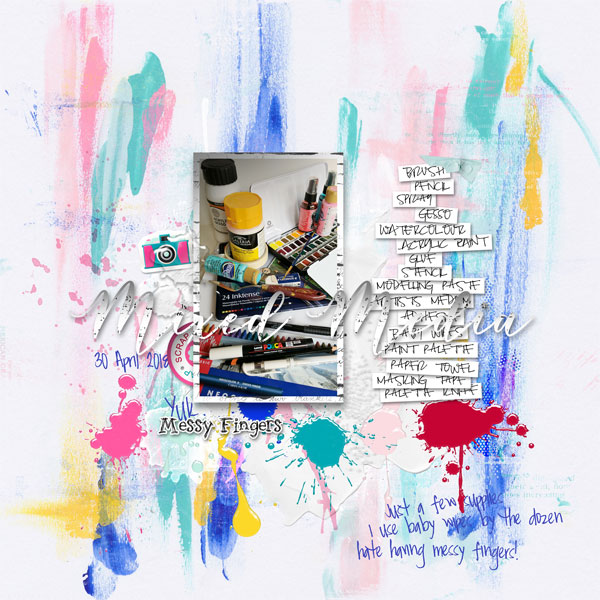 mixed media