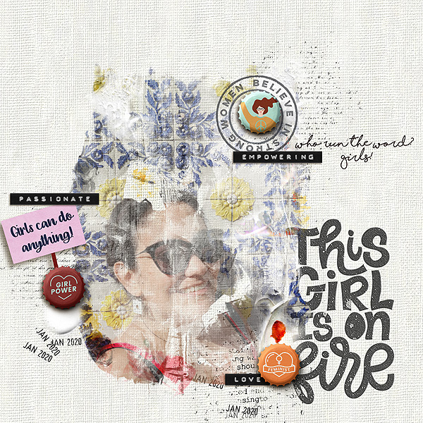 MOC 08 - #day27 - Paintstroke Picture (this girl)