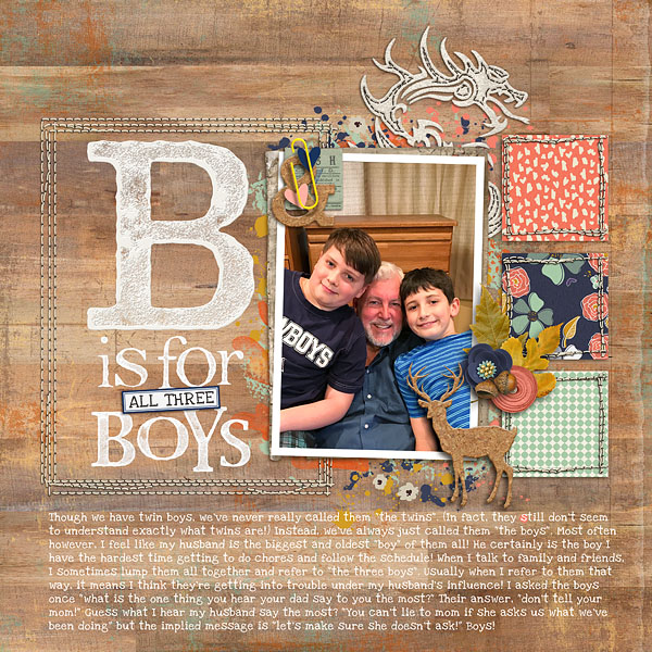 MOC 1: B Is For Boys