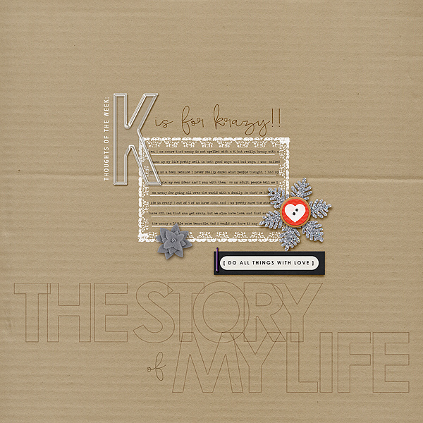MOC #1 K is for Krazy