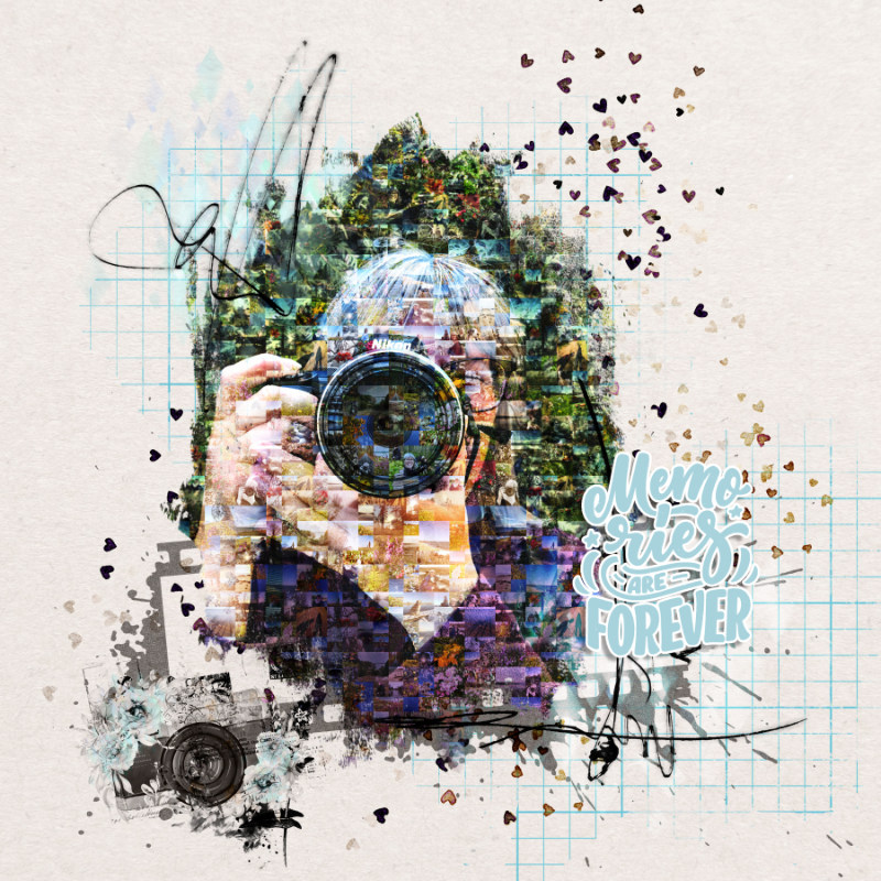 Moc 10 - Day 14 - Mosaic Photo Effect