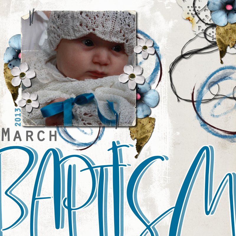 MOC 10: DAY 17: Title bleeding off page: Baptism