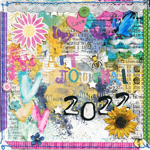 MOC 10 Day 30 2022 Art Journal