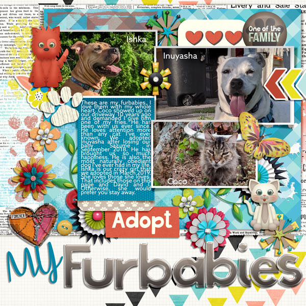 MOC 10 Day 7 - Heart My Furbabies
