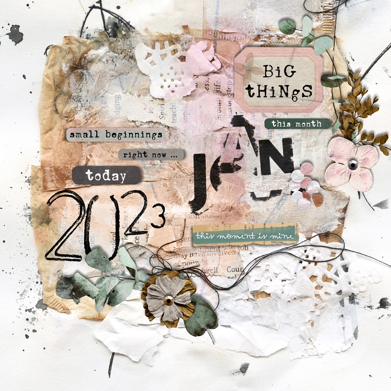 MOC 11- Jan 2 Art Journaling