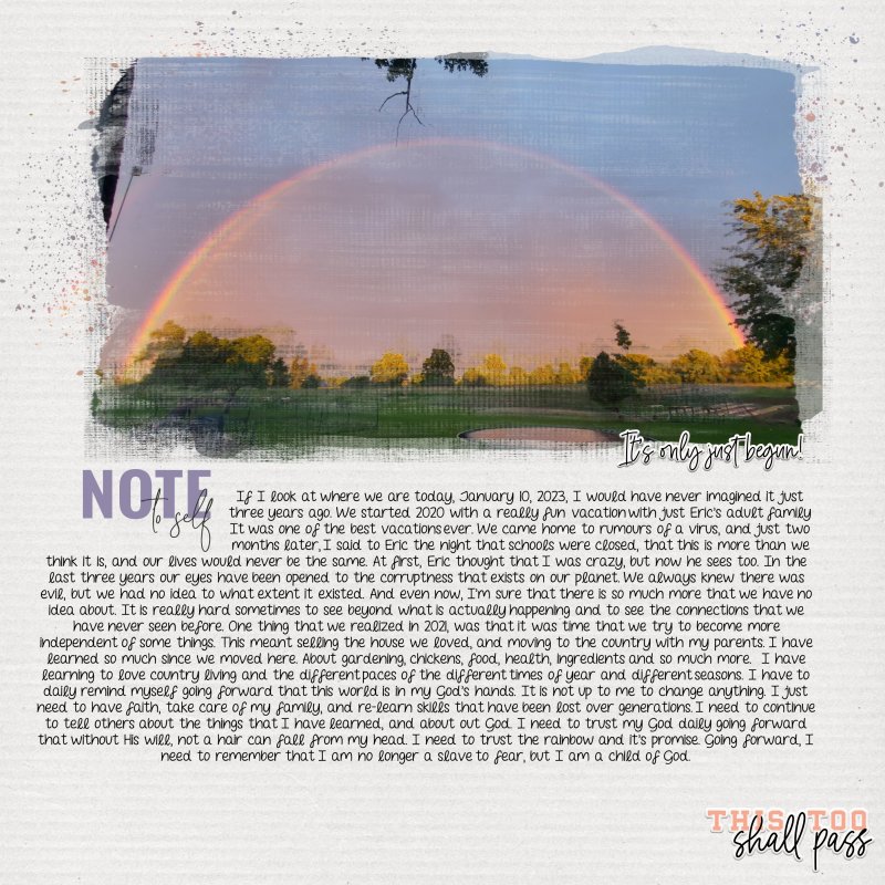 MOC 11 - January 10 - Photos And Words