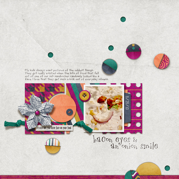 MOC 12: Bacon Eyes and an Onion Smile