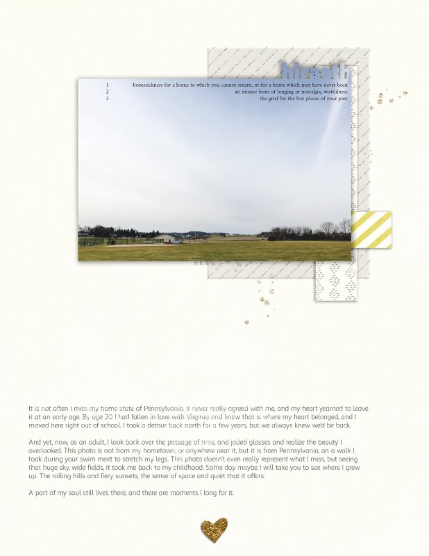 MOC 12: Cropped/Hidden Photo as Title (Hiraeth)
