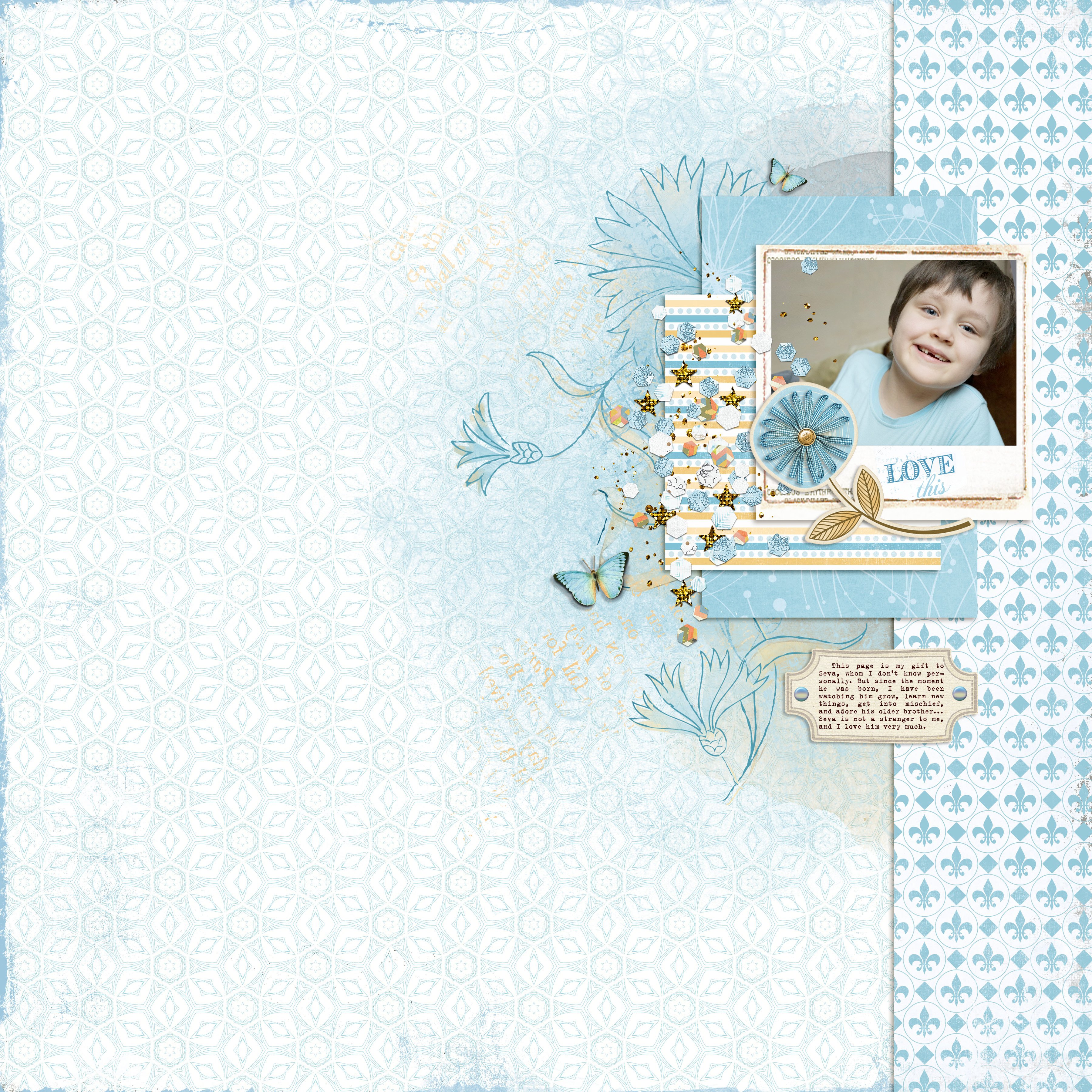 MOC-13 DAY 15 Love you - Gift for Seva