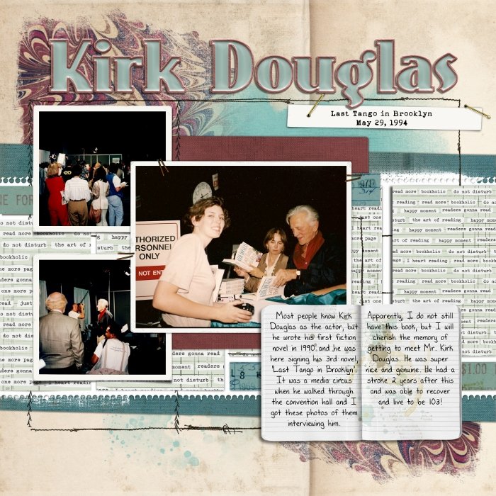 MOC 13 - Day 27 - Kirk Douglas