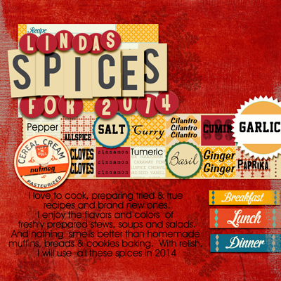 MOC 14 - My 14 spices