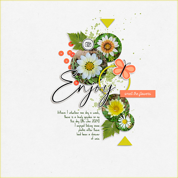 MOC 18_Simple Template_Enjoy smell the flowers