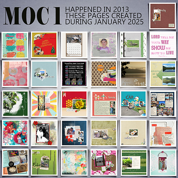 MOC 2013 - completed layouts