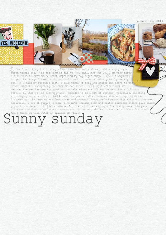 MOC 2018 | 14. Lazy Sunday