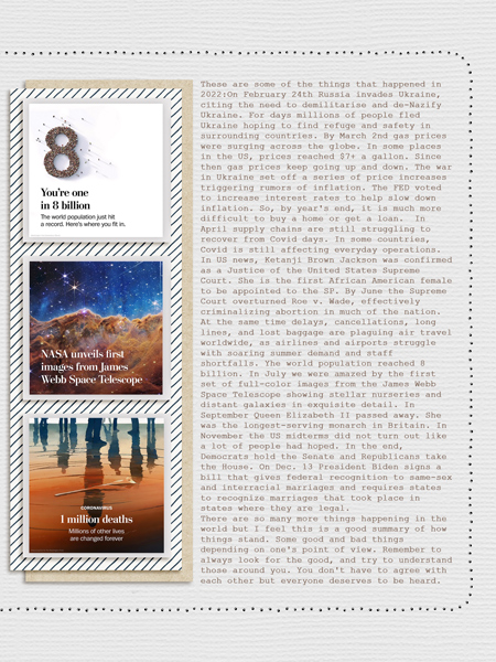 MOC 2023 - Day 21: Time capsule/letter to future self