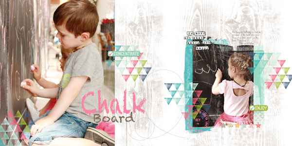 MOC 3 chalk board double page