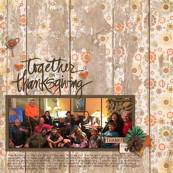 MOC 3: Together On Thanksgiving 2016