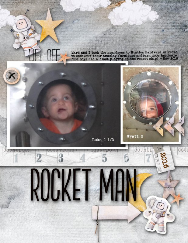 MOC 5 - Day 12, Rocket Men
