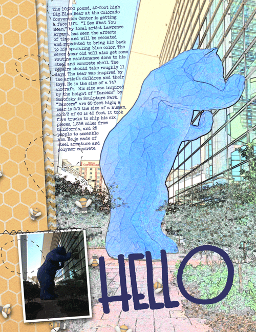 MOC 5 - Day 25 - photo to drawing