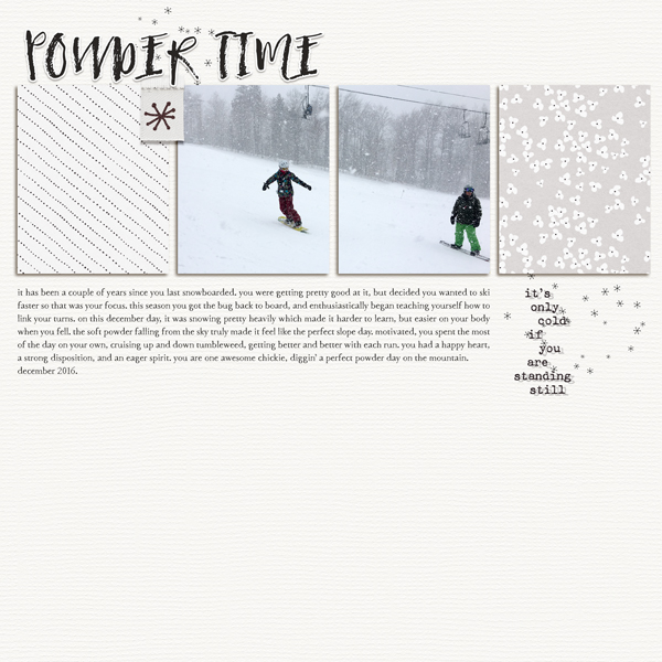 moc 5: simple template :: powder time