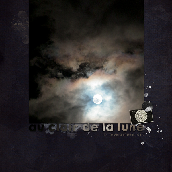 MOC 7.12: Au clair de la lune (Attached photo title)