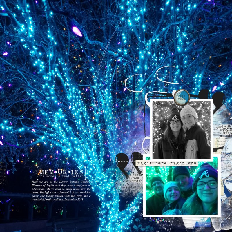 MOC#7 #25 Use Photo As Background {Blossom of Lights}