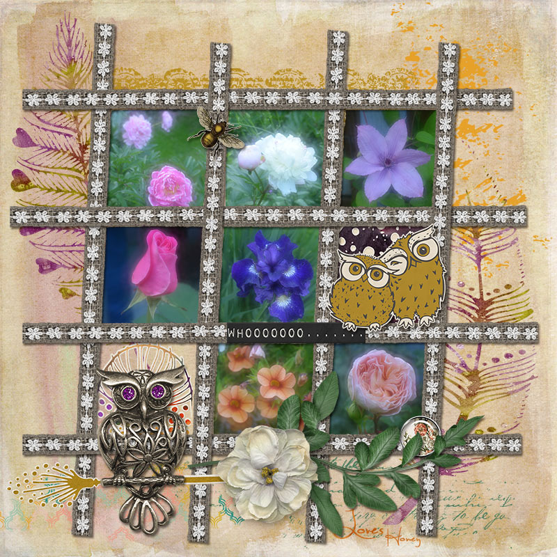 MOC 7 - 3 Grid Page - Whooooooo