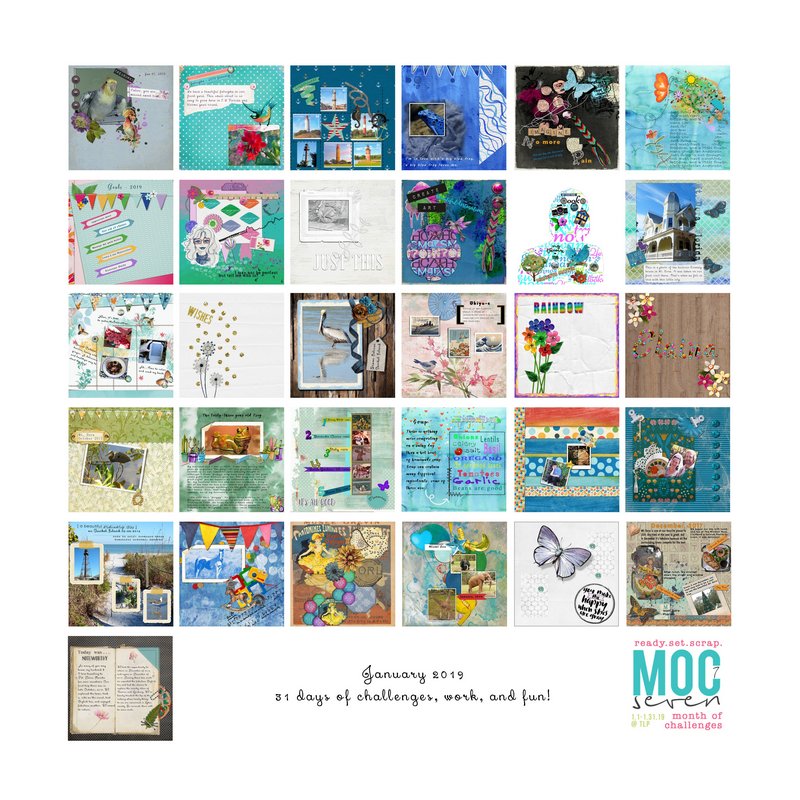 MOC 7 challenge collage