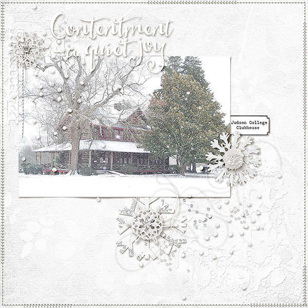 MOC 7- Day 9- White on White- Quiet Contentment