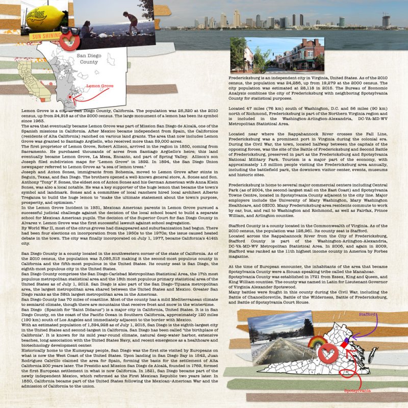 MOC 8 - all about - The Places I've Lived Page 2 of 2
