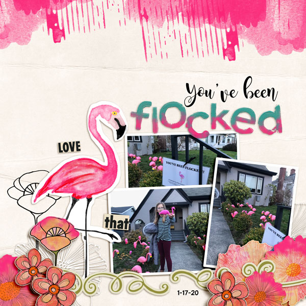 MOC 8 - Day 23 - You've Been Flocked