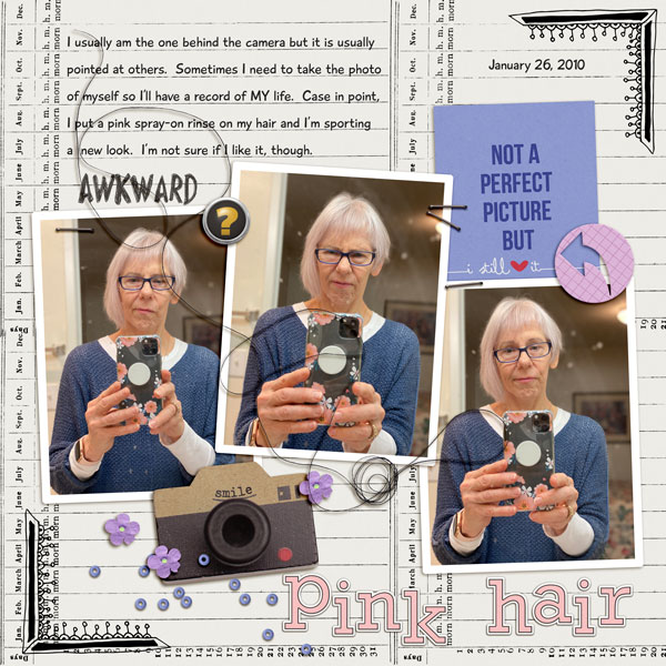 MOC 8 - Day 26 - Pink Hair