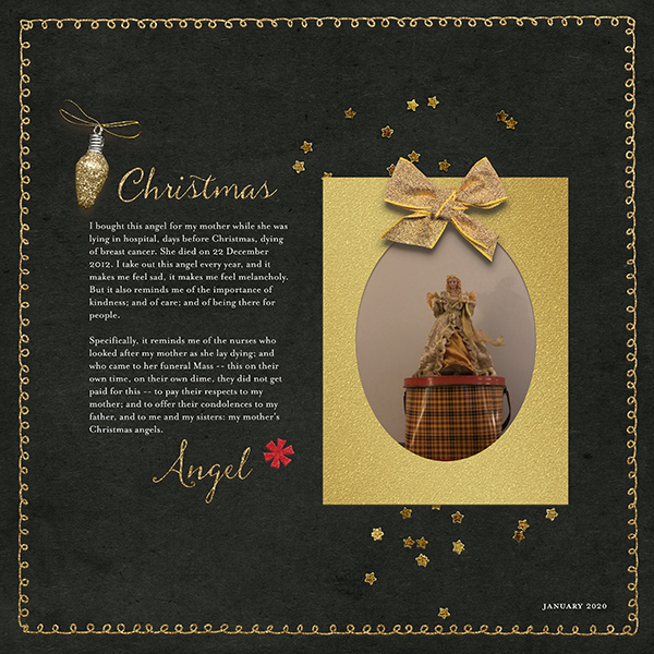 MOC 8 Day 28 Christmas Angel