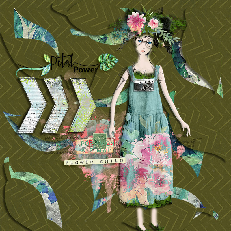 MOC 8 January 19 - Cut Out Background /Petal power
