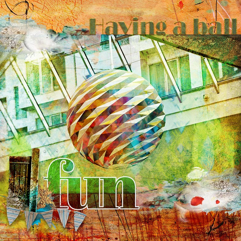 MOC 8 JANUARY 27: Paintstroke Picture /Having-a-ball