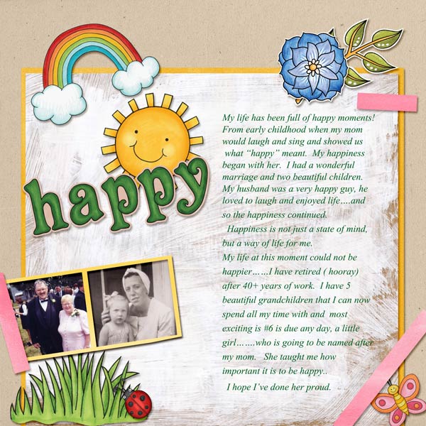 MOC 8 - One Word - Happy