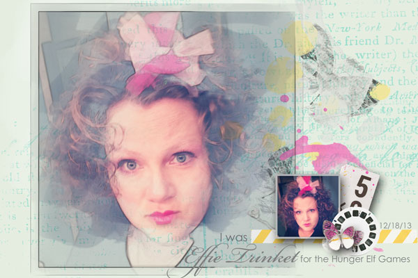 MOC 8 - Watercolor/December Daily 18 Effie Trinket