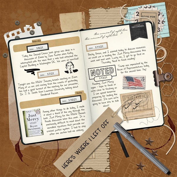 MOC 9-12 Art Journal Diary