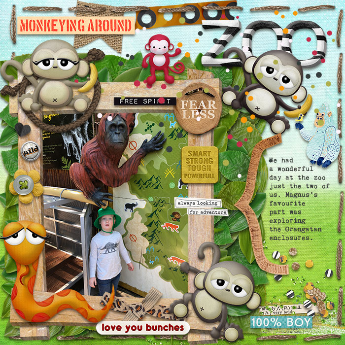 MOC 9  Day 14 Filled with monkeys